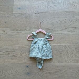 Green onesie from Carters!